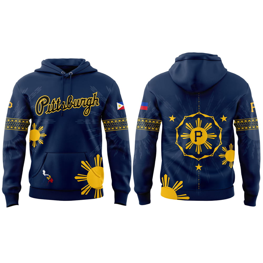 Pirates Filipino Heritage Night 2025 Hoodie Joggers Cap Pirates Filipino Heritage Night 2025 Hoodie Joggers Cap