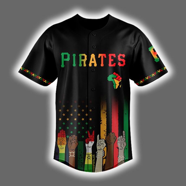 Pirates Juneteenth Freedom Day 2025 Jersey 2