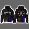 Pirates Pride Month 2025 Hoodie Joggers Cap