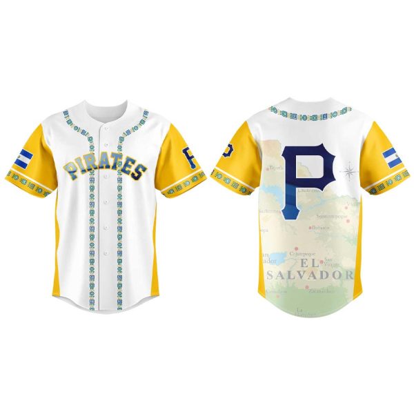 Pirates Salvadoran Heritage Night 2025 Jersey