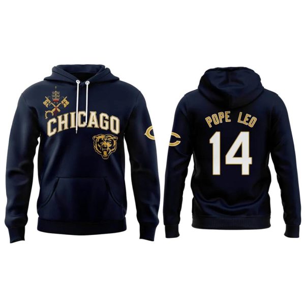 Pope Leo 14 Bears Hoodie