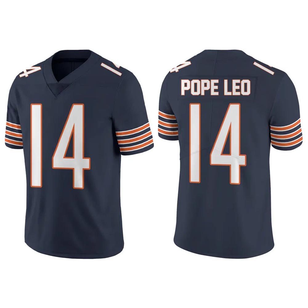 Pope Leo 14 Bears Jersey Pope Leo 14 Bears Jersey