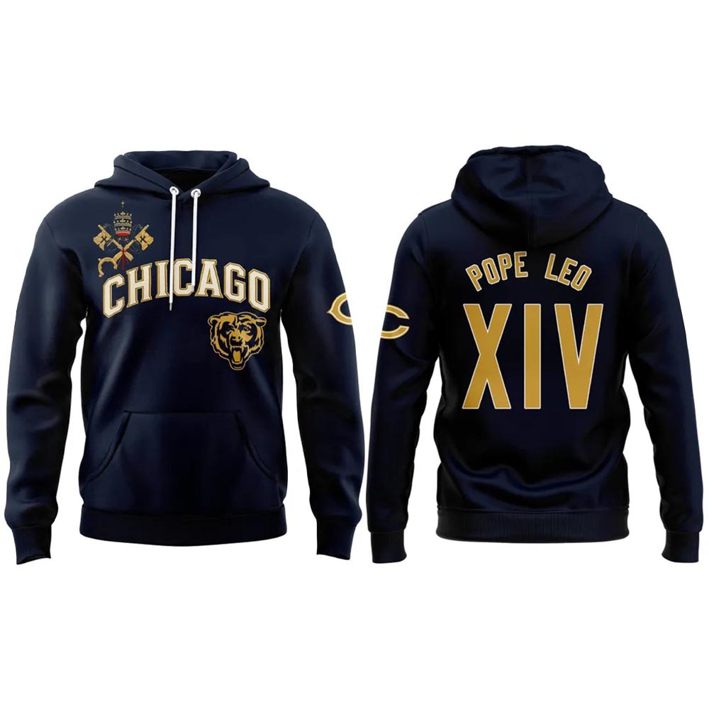 Pope Leo XIV Bears Hoodie Pope Leo XIV Bears Hoodie