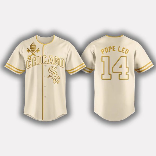 Pope Leo XIV Chicago Vatican City Connect Jersey