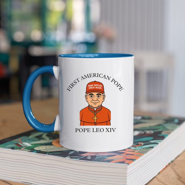 Pope Leo XIV First American Pope Make Vatican Great Again Mug 2
