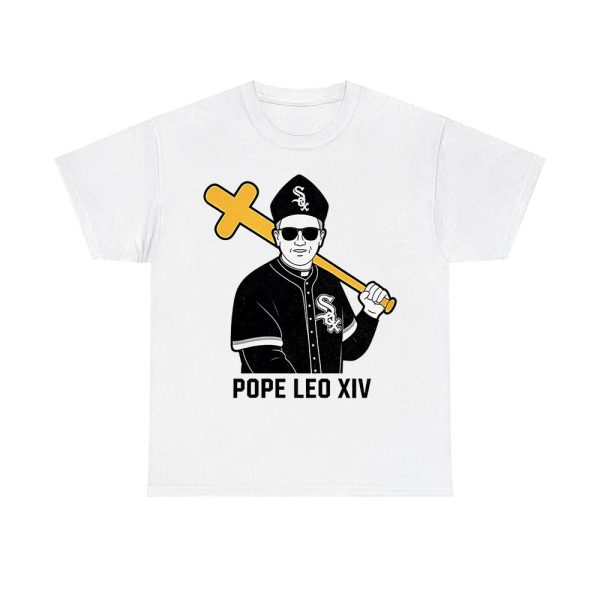 Pope Leo XIV White Sox Baseball Shirt