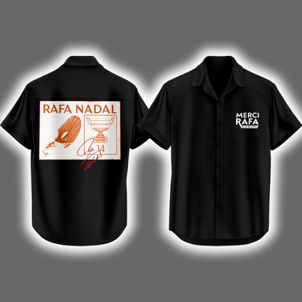 Rafael Nadal Merci Rafa Hawaiian Shirt