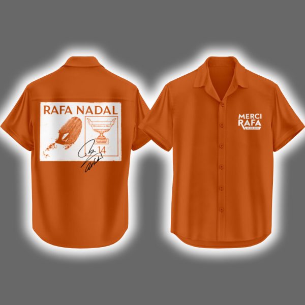 Rafael Nadal Merci Rafa Hawaiian Shirt 2