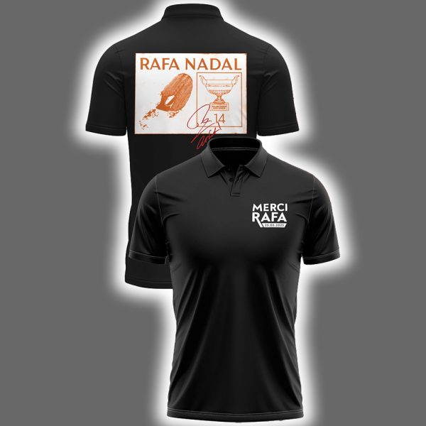 Rafael Nadal Merci Rafa Polo Shirt 2