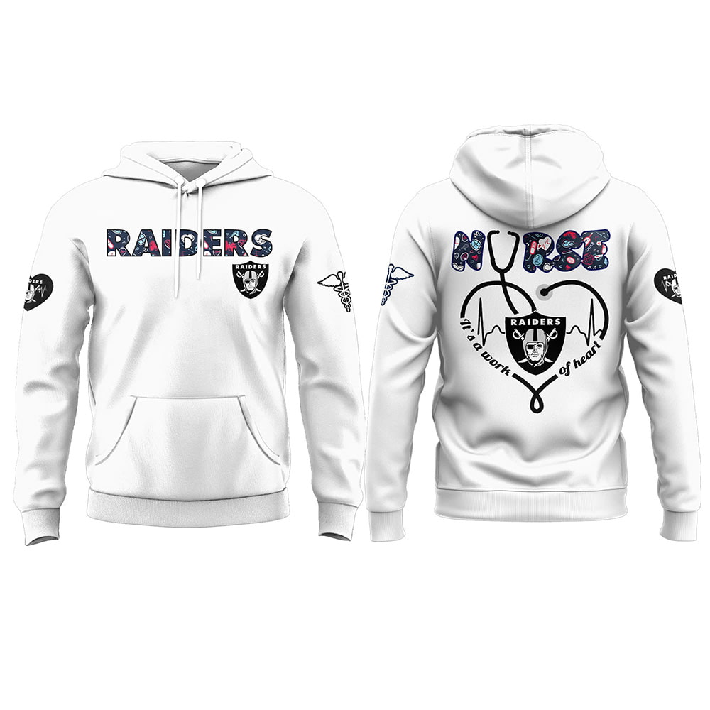 Raiders Nurses Night 2025 Hoodie Joggers Cap Raiders Nurses Night 2025 Hoodie Joggers Cap