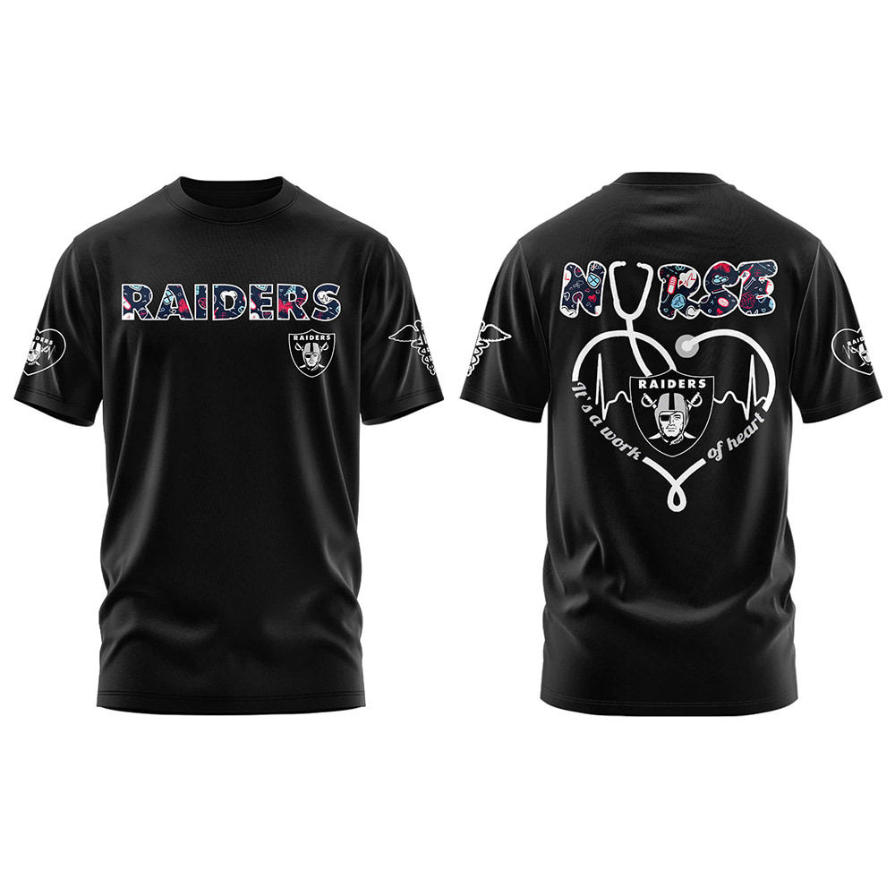 Raiders Nurses Night 2025 Shirt Raiders Nurses Night 2025 Shirt