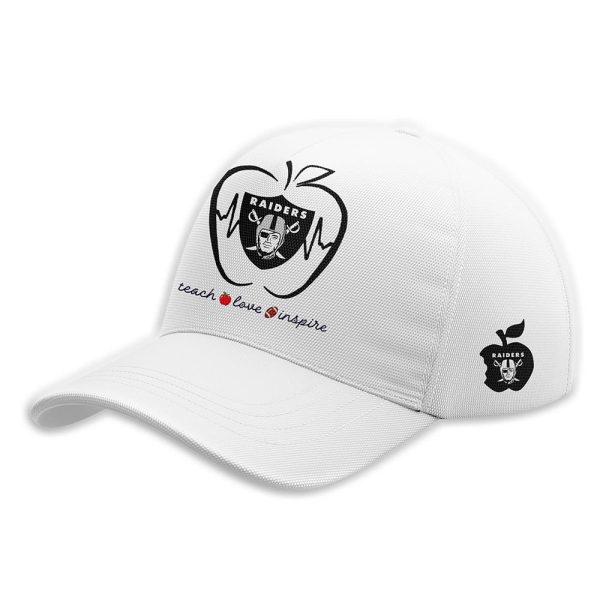 Raiders Teacher Appreciation 2025 Hoodie Joggers Cap 3