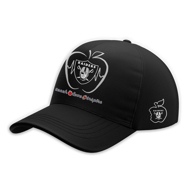 Raiders Teacher Appreciation 2025 Hoodie Joggers Cap 6