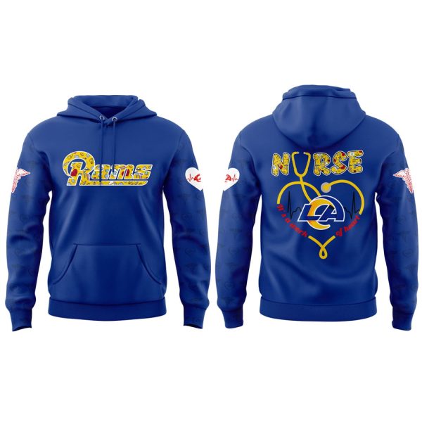 Rams Nurses Appreciation 2025 Hoodie Joggers Cap