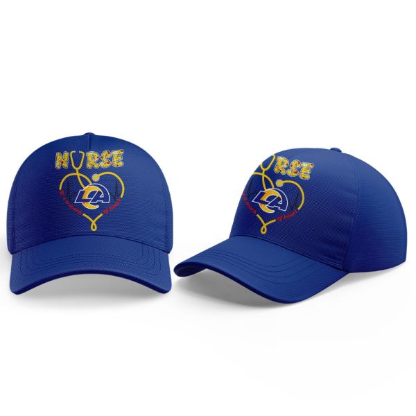 Rams Nurses Appreciation 2025 Hoodie Joggers Cap 2