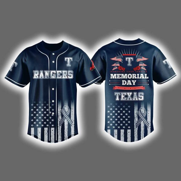 Rangers 2025 Memorial Day Jersey