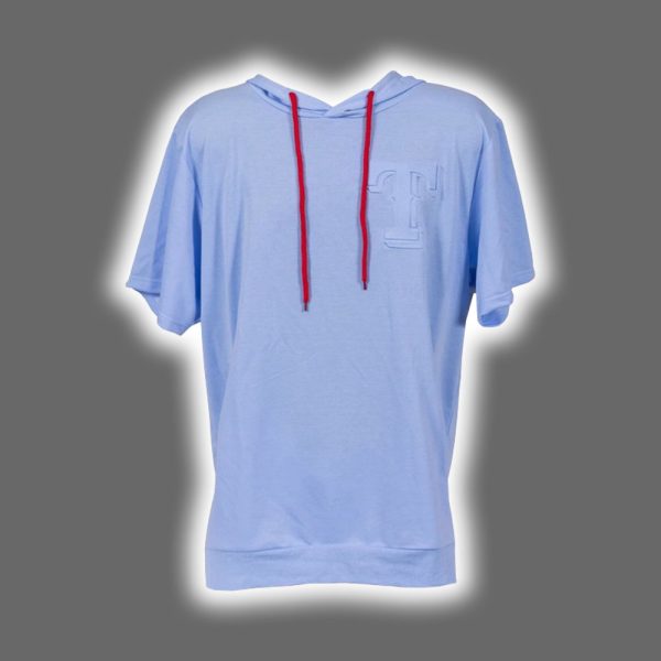 Rangers Embossed Short Sleeve Hoodie Giveaway 2025
