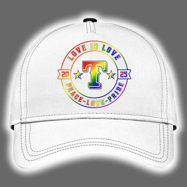 Rangers Happy Pride Month Hat 2025