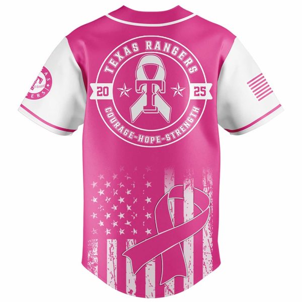 Rangers Pink Out The Park Jersey 2025 3