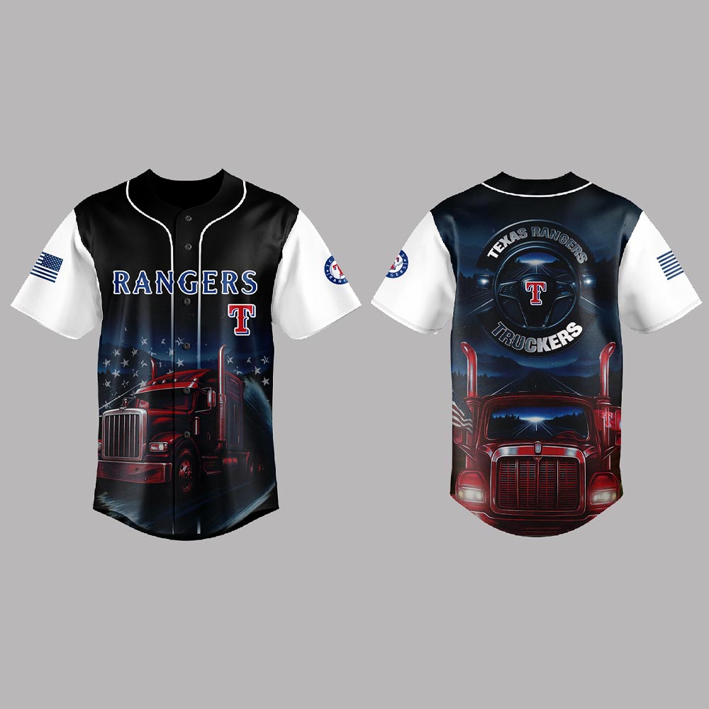 Rangers Truck Driver Appreciation Night Jersey 2025 Rangers Truck Driver Appreciation Night Jersey 2025