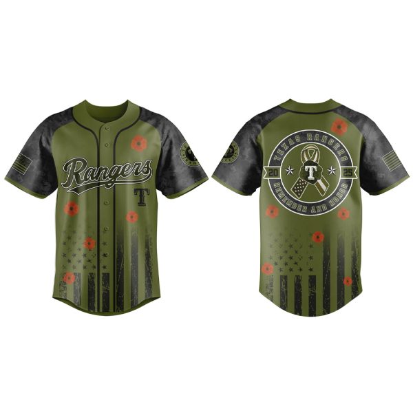 Rangers x Memorial Day Jersey 2025