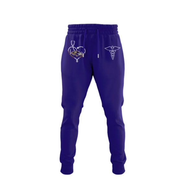 Ravens Nurses Night 2025 Hoodie Joggers Cap 2