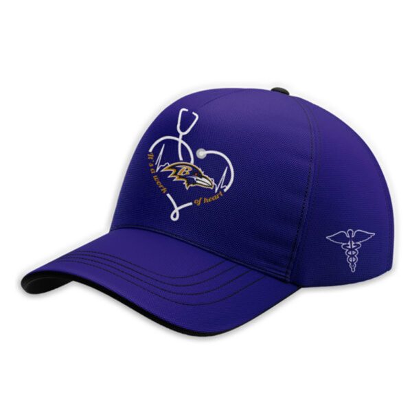 Ravens Nurses Night 2025 Hoodie Joggers Cap 3