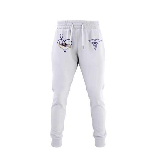 Ravens Nurses Night 2025 Hoodie Joggers Cap 5