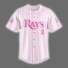 Rays 2025 Breast Cancer Awareness Game Night Jersey 2