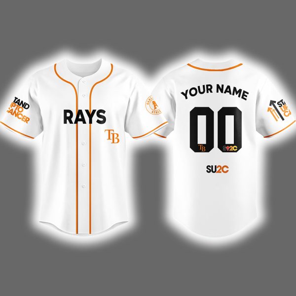 Rays 2025 Stand Up To Cancer Night Jersey