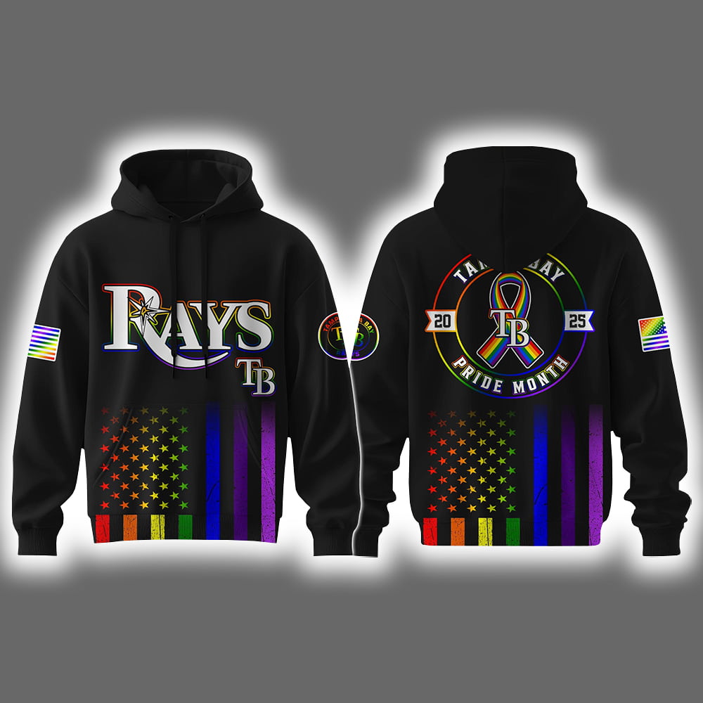 Rays Pride Month 2025 Hoodie Joggers Cap Rays Pride Month 2025 Hoodie Joggers Cap