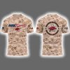 Razorbacks Memorial Day Camo Shirt 2025