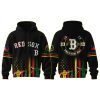 Red Sox 2025 Juneteenth Freedom Day Hoodie Joggers Cap