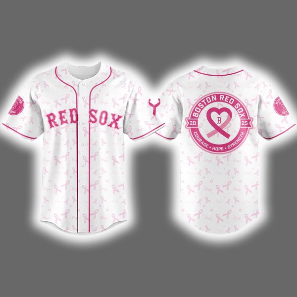 Red Sox Breast Cancer Awareness Night 2025 Jersey