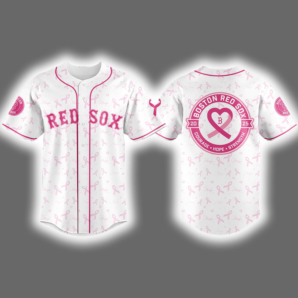 Red Sox Breast Cancer Awareness Night 2025 Jersey Red Sox Breast Cancer Awareness Night 2025 Jersey