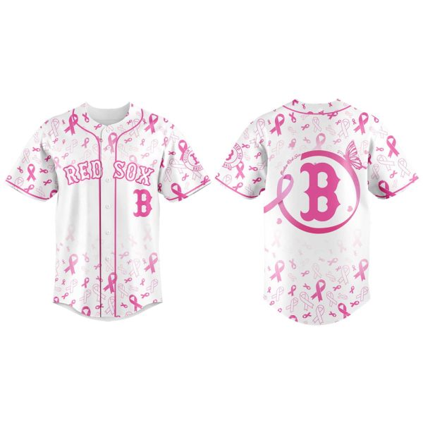Red Sox Breast Cancer Awareness Night Jersey 2025