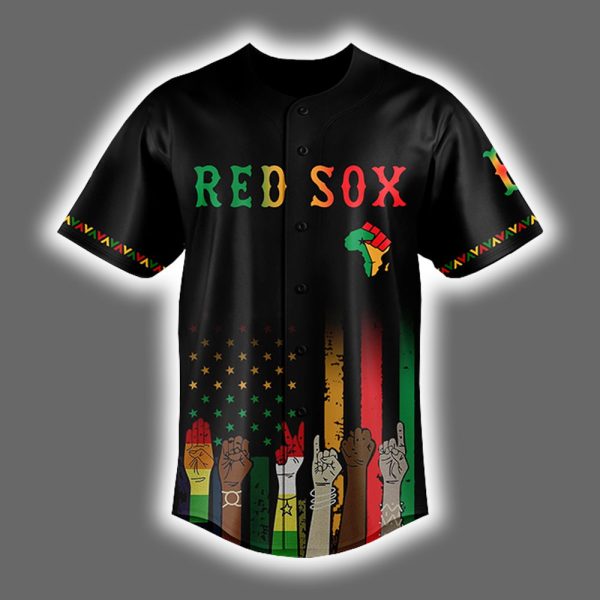 Red Sox Juneteenth Freedom Day 2025 Jersey 2