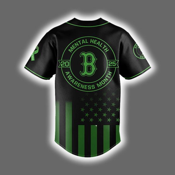 Red Sox Mental Health Awareness Month 2025 Jersey 3
