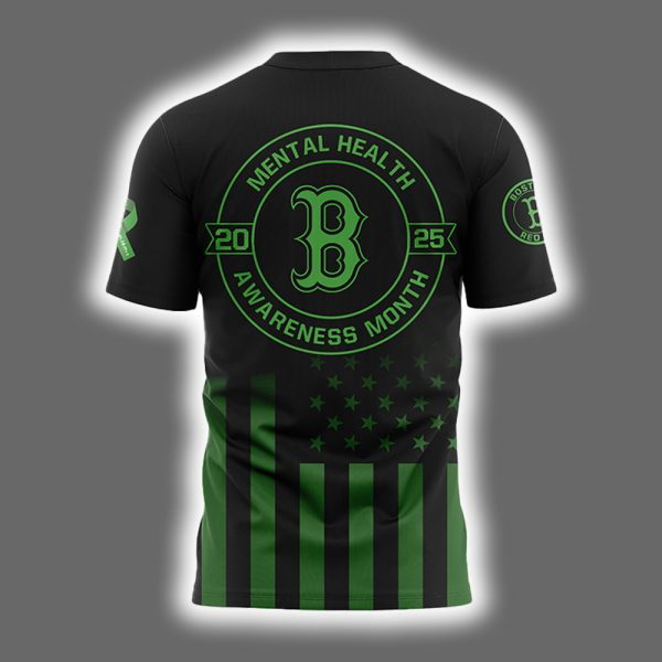 Red Sox Mental Health Awareness Month 2025 Shirt 3