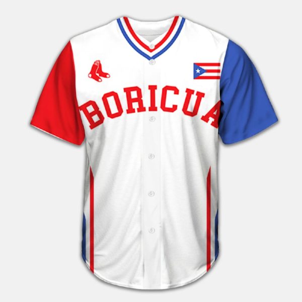 Red Sox Puerto Rican Celebration Jersey 2025 Giveaway 2