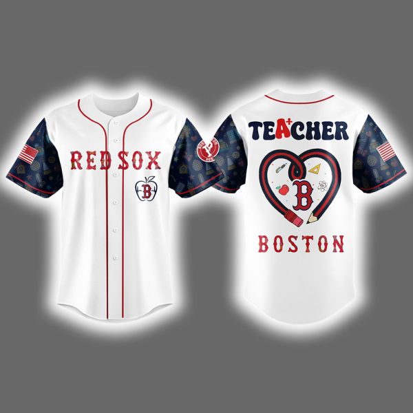 Red Sox Teacher Appreciation Week Jersey 2025