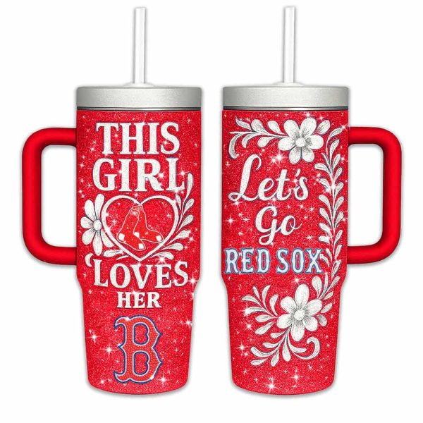Red Sox This Girl Loves Her Tumbler