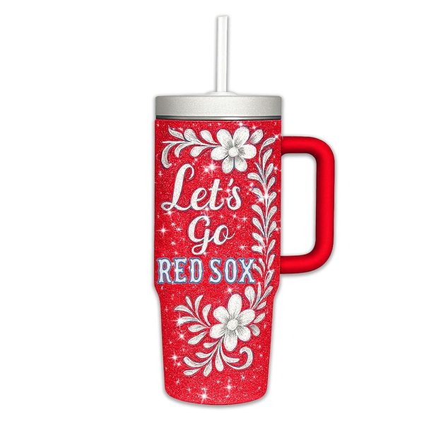 Red Sox This Girl Loves Her Tumbler 3