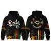 Reds 2025 Juneteenth Freedom Day Hoodie Joggers Cap