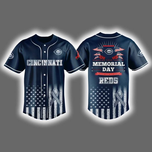 Reds 2025 Memorial Day Jersey