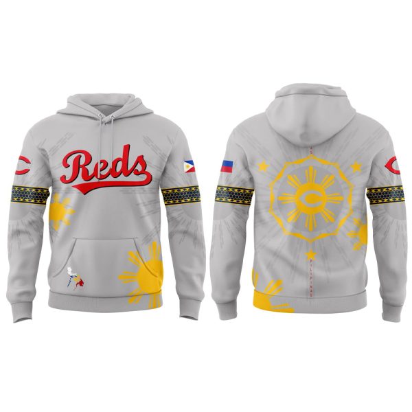 Reds Filipino Heritage Night 2025 Hoodie Joggers Cap 4