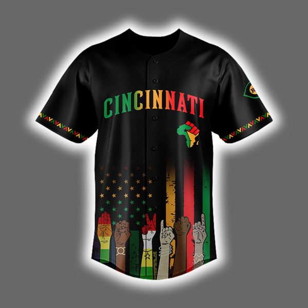 Reds Juneteenth Freedom Day 2025 Jersey 2