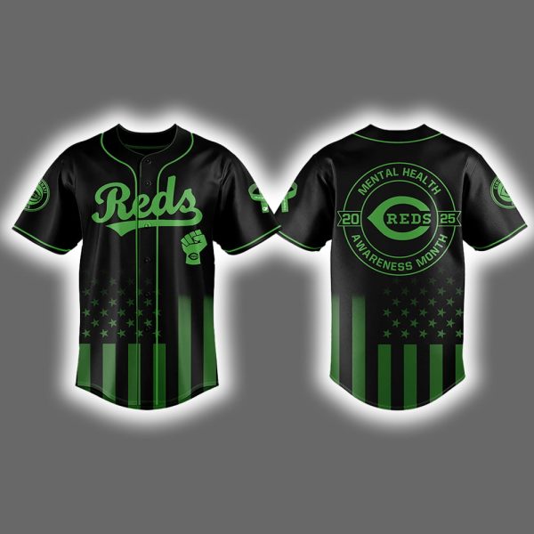 Reds Mental Health Awareness Month 2025 Jersey