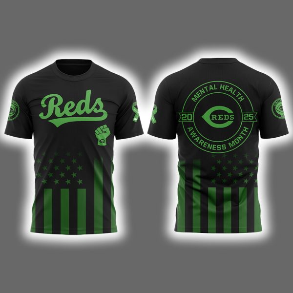 Reds Mental Health Awareness Month 2025 Shirt