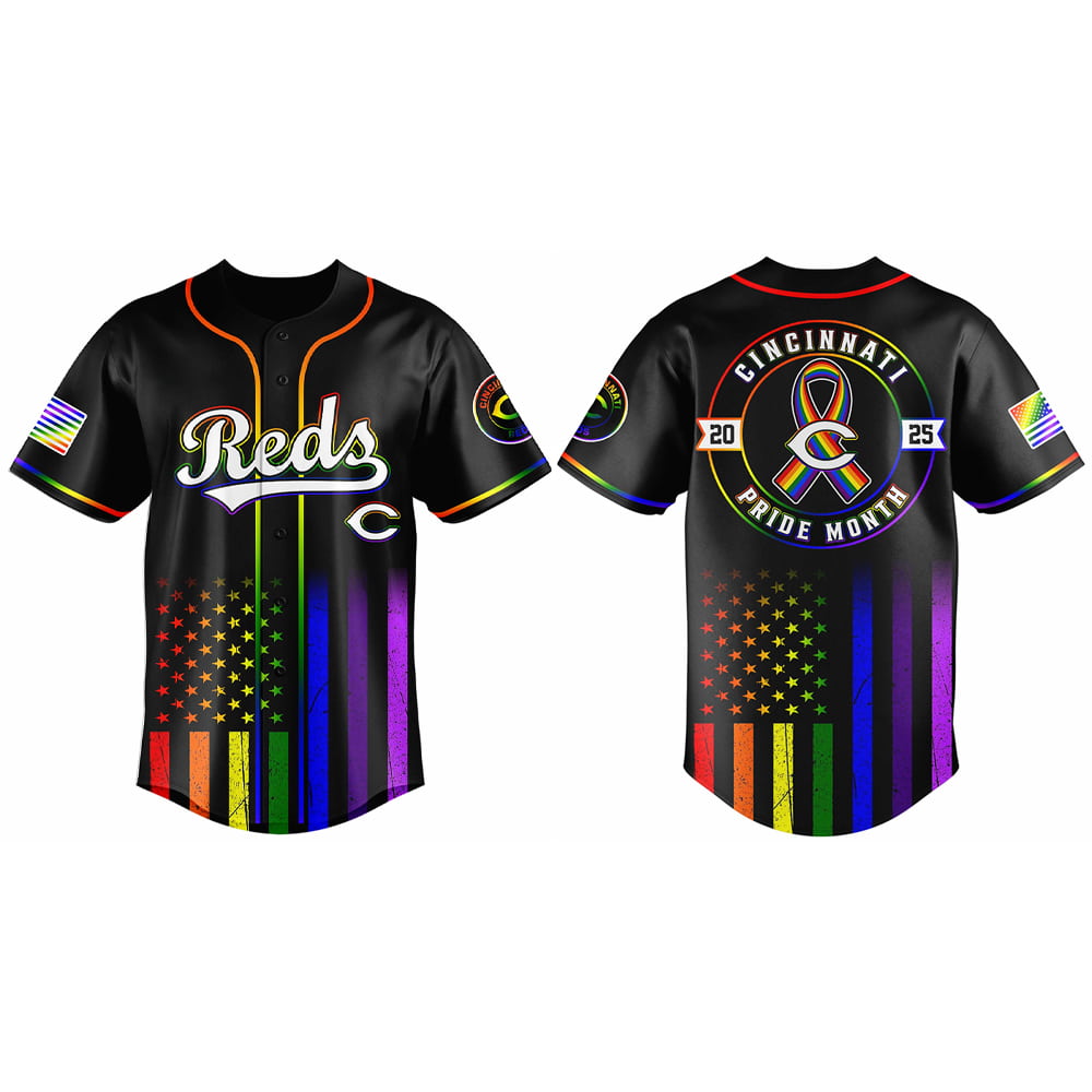 Reds Pride Month 2025 Jersey Reds Pride Month 2025 Jersey